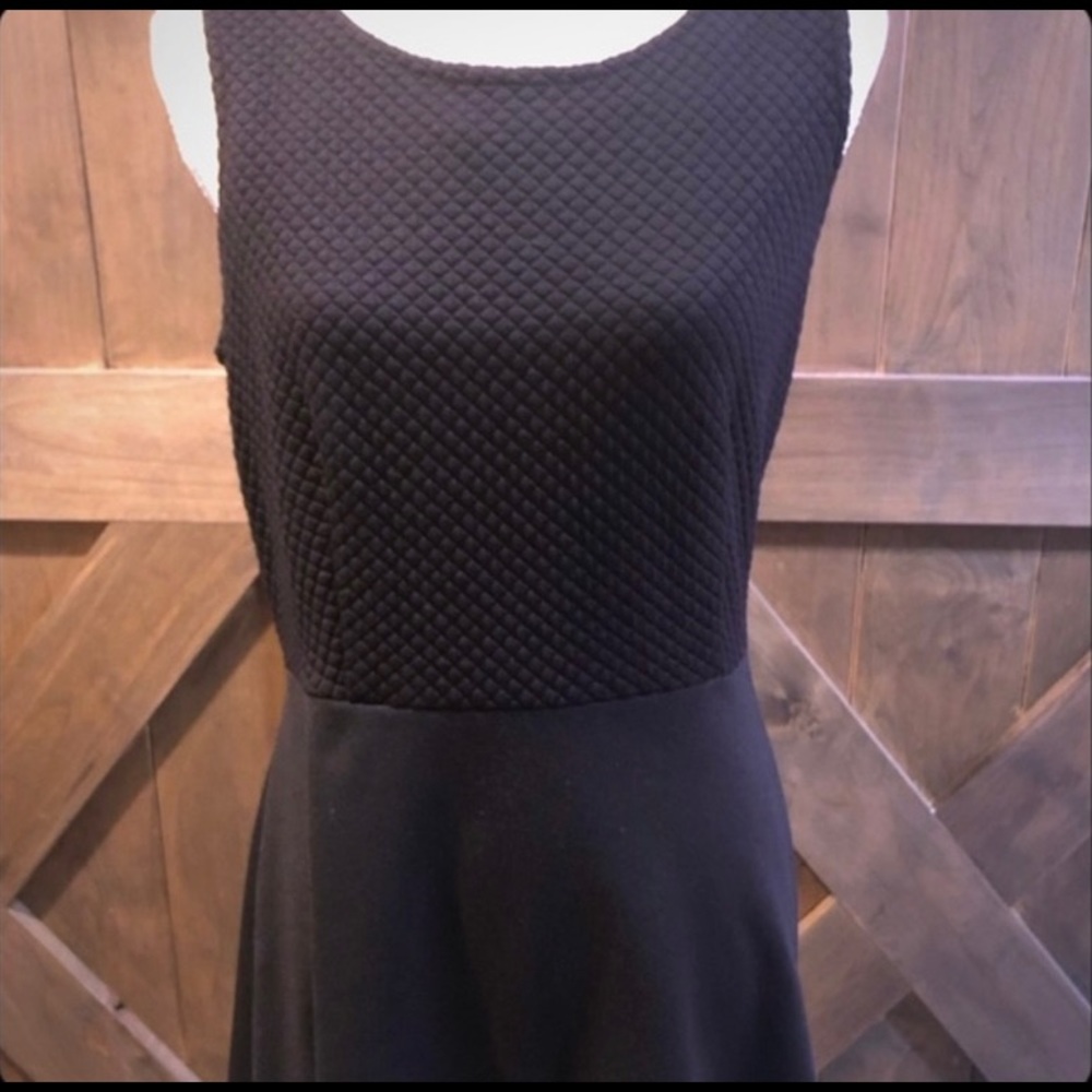 Reitmans Black Fit and Flare Dress